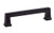 Emtek 86484 Alexander Cabinet Pull Flat Black (5" Centers)