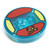 LEGO Dimensions Toy Tag Disc #25 Bart Simpson