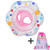 Premium Baby Swimming Inflatable Swim Float Ring,Children Infant Inflatable Floats with Double Airbag,Swimming Pool Toys Accessories for Bathtub and Pools Swim Trainer of 3-36 Month Baby Kids