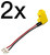 2X DC Power Jack Socket Charging Port Connector Flex Cable Replacement for Sony PSP 3000 3001 2000 2001