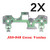 2X Replacement Buttons Ribbon Circuit Board for PS4 Dualshock 4 Pro Slim Controller Conductive Film Keypad Flex Cable PCB Green Version (JDS-040)