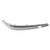 OE Replacement Mercedes-Benz E320/E500/E55 Front Passenger Side Bumper Impact Strip (Partslink Number MB1059107)