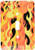 3dRose lsp_43781_1 Orange Yellow Black Flames Single Toggle Switch