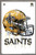Trends International NFL New Orleans Saints - Drip Helmet 20 Wall Poster, 22.375" x 34", Barnwood Framed Version