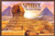 Trends International The Sphinx and Pyramids Wall Poster, 14.725" x 22.375", Mahogany Framed Version