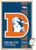 Trends International Poster Mount NFL Denver Broncos - Retro Logo, 14.725" x 22.375", Premium Poster & Mount Bundle