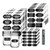 156 Premium Chalkboard Labels with Erasable White Chalk Marker Included - Chalk Board Mason Jar Labels - Removable Blackboard Sticker Label for Jars (3 Sizes)