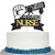 2020 Graduation Nurse Cake Topper - Medical Science High School/College Graduate Congratulations Cake Decorations-Congrats RN Grad Graduation Party Decorations Supplies