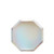 Meri Meri, Silver Holographic, Cocktail Plates - Pack of 8