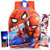 Spiderman School Bag Backpack for Kids - 16" Marvel Spiderman Travel Backpack for Boys Girls Bundle with Spiderman Stickers, Superhero Door Hanger, and More (Spiderman School Supplies)