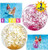 M?tty's Toy Stop Intex Pink & Gold Glitter Beach Balls (28") Gift Set Bundle - 2 Pack