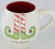 Rae Dunn Magenta Ceramic Coffee Mug Elf Feet Merry Christmas