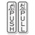 Classic Fun Push Pull Door Sign (White) - Medium