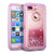 ZCDAYE iPhone 6 iPhone 7 iPhone 8 Sparkle Case, Quicksand Flowing Liquid Bling Glitter and Stand Soft TPU + Hard PC Cover for iPhone 6/iPhone 7/iPhone 8 - Pink