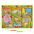 Wooden Pen Driving Maze Puzzle Interactive Maze Beads Maze on Board Game Eduactional Handcraft Toys Happy Community Maze