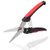 VEUSTAR Micro-Tip Pruning Snip Leaf Trimmer Gardening Hand Pruning Shears with Stainless Steel