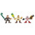 Obi-Wan Kenobi, Anakin Skywalker, and Shock Trooper Stocking Stuffers Star Wars Galactic Heroes