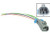 ICT Billet GM LS O2 Oxygen Sensor Trapezoid Male Wire Connector Plug Pigtail WP0XY36