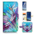( For Samsung S8+ / S8 Plus ) Flip Wallet Case Cover & Screen Protector Bundle - A21094 Dragonfly