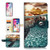 (for iPhone Xs, iPhone X) Flip Wallet Case Cover & Screen Protector Bundle - A3247 Turtle