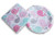 Lil Spout Pink Whale Baby Party Bundle - (8) Dinner Plates and (16) Napkins