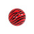 Golf Balls, Nitro Novelty Zebra, 3 Pack, Red