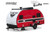 2017 Winnebago Winnie Drop Travel Trailer, Red with White - Greenlight 18450B/12 - 1/24 Scale Diecast Model Toy Car