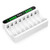 POWXS Smart 8 Bay AA AAA Battery Charger, Individual Battery Charger for Ni-MH Ni-CD AA AAA Rechargeable Batteries with LCD and Fast Charging