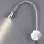 Reading Lamp, LED Bed Lights Wall-Mounted Beside Lamps with Aluminum Night Lighting Plug Wired Sconce Lamp, 200LM / 3000K / 3W / 110-240V AC, Beam Angle: 30 °, Gooseneck Length: 38cm (1PCS)