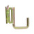 ABN E Track Tie Down Anchors - 2 Piece J-Hook Truck Tiedown Anchors E-Track Fittings Trailer Tie Down Hooks for Storage