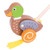 Bigjigs Toys Wooden Duck Push Along - Walking Toys for Babies and Toddlers