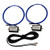 GEZICHTA Magnetic Antenna Portable Passive Magnetic Loop Antenna for HF and VHF.