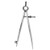 Adjustable Rotating Craft Tool, Wing Divider Line Location Scriber Drawing Compasses (200mm)