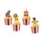 Circus Animal Cake Cupcake Toppers and Wrappers for Party Carnival Decorations 24 Cake Toppers and 24 Wrappers By PROPARTY