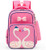 Debbieicy Cute Swan Lightweight Princess Backpack Kids School Bookbag with Pen Bag for Preschool, Kindergarten, Elementary Girls (Pink)