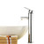 Zingcord Single Lead Free Handle Contemporary Bathroom Lavatory Vanity Vessel Sink Faucet Chrome Tall Spout Mixer Taps Plumbing Fixtures Single Hole Bowl Sink