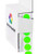 ChromaLabel 1/2 Inch Round Permanent Color-Code Dot Stickers, 1000 per Dispenser Box, Fluorescent Green