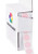 ChromaLabel 1/2 Inch Round Permanent Color-Code Dot Stickers, 1000 per Dispenser Box, Pink