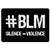 BLM Sign - Black Lives Matter Silence = Violence | Vinyl Decal | Protect Your Business, Municipality, Home & Colleagues |  Made in The USA