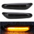 LED Amber Lamps Light Side Clear Markers Light Assembly Compatible with E81 E87 E82 E88 E90 E92 E93 E46 E60 E61 E83 E84 Smoked Lens