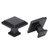 Black Cabinet Knobs Black Drawer Knobs 10 Pack - LS9111BK Peaha Square Cabinet Knobs Black Matte Kitchen Cabinet Knobs Black Kitchen Hardware for Cabinets Black