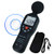 Data Logging Function Sound Level Decibel Meter with Backlight Display High Accuracy Measuring 30dB~130dB Instrument Compact Professional (with CD Software for Recording)