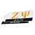 Desert Cactus Zeta Psi 2-Pack Color Letter/Name Sticker Decal Greek for Window Laptop Computer Car zete (Color/Letter Name Sticker)
