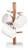 Buruis Wood Mug Holder, Marble Base Cup Rack Tree, Mug Stand Hanger, Kitchen Coffee Mug Tree Countertop Tea Cups Holder Stand, Coffee Cup Dryer with 6 Hooks