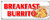 Breakfast Burrito Banner Sign Egg Sausage Bacon Potato wrap All Day