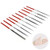 Kalim MINI Diamond Needle File Set (10pcs 150 Grit Precision Diamond File)