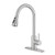 Kitchen Faucet, Tansky Kitchen Sink Faucet, Sink Faucet, Pull-Down Kitchen Faucets, Bar Kitchen Faucet, Brushed Stainless Steel