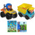 Blippi Mini Vehicle 2 Pack, Monster Truck & Dump Truck
