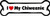 Imagine This Bone Car Magnet, I Love My Chiweenie, 2-Inch by 7-Inch