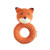 Cheengoo Organic Crocheted Fox Ring Rattle